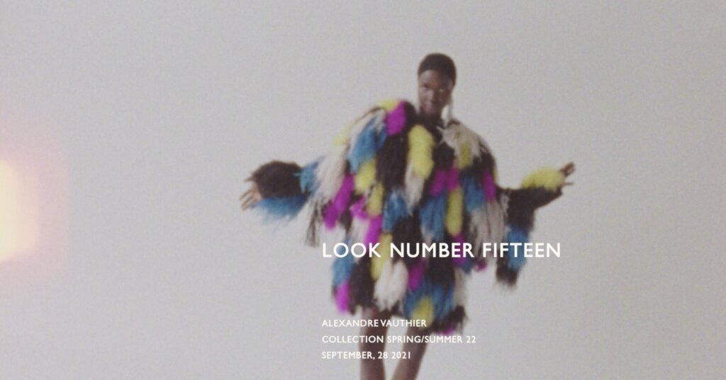 Alexandre Vauthier SS22 video preview